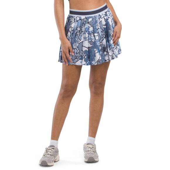 JOHNNY WAS multi Bee Active Pleated Tennis Skirt